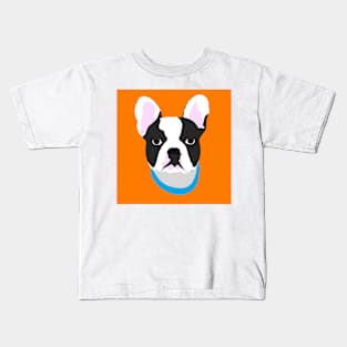 Minimalist French Bulldog Kids T-Shirt